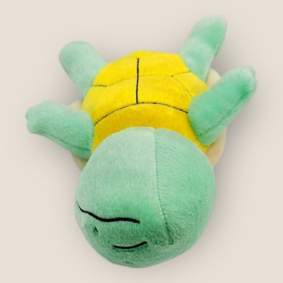 Pokemon TOMY Sleeping Squirtle 8" Plush Toy Stuffed Animal Collectible - Picture 7 of 9